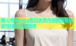 糖心精选vlog每日优质内容推荐轻松发现精彩生活瞬间