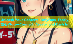 Unleash Your Content- OnlyFans, Fansly, 糖心Vlog—Connect, Create, and Cash In!