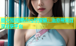 糖心短视频vlog柠檬猫：治愈萌宠日常分享平台