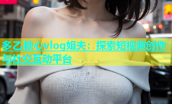 多乙糖心vlog姐夫：探索短视频创作与社交互动平台