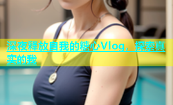 深夜释放自我的糖心Vlog，探索真实的我